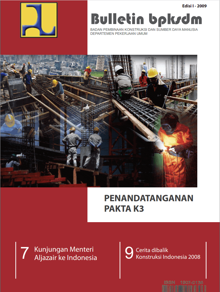 Buletin Tahun 2009 - Edisi 1 - Direktorat Jenderal Bina Konstruksi