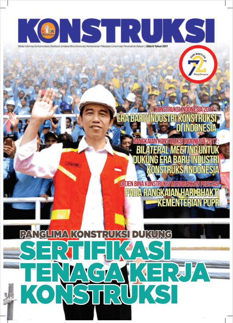 Buletin Tahun 2017 - Edisi 6 - Direktorat Jenderal Bina Konstruksi