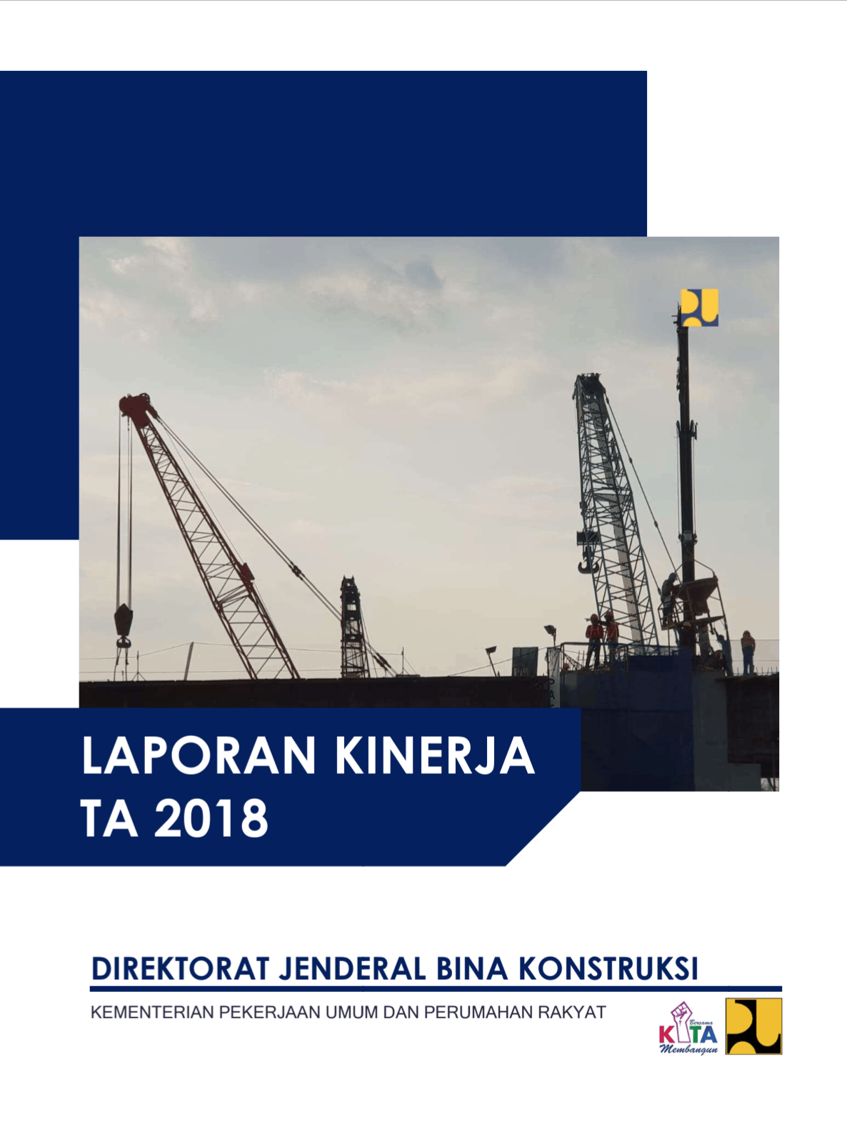 LAKIP Ditjen Bina Konstruksi Tahun 2018 - Direktorat Jenderal Bina ...