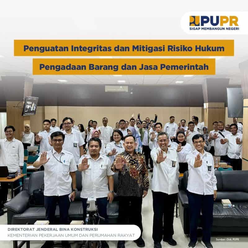 Direktorat Jenderal Bina Konstruksi Mengadakan Penguatan Integritas Dan ...